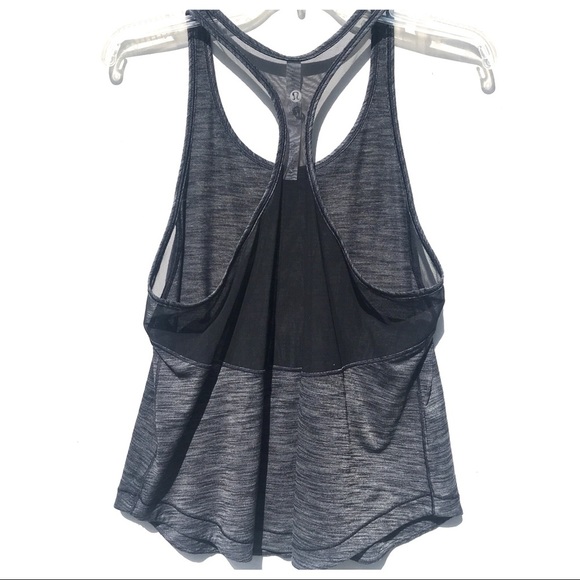New LULULEMON gray tank top 10 shirt - Picture 3 of 5